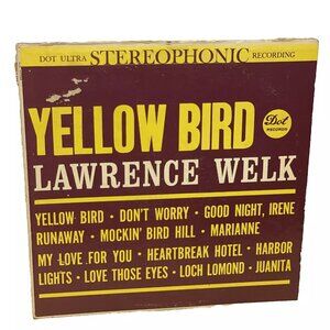 Lawrence Welk Yellow Bird (Vinyl, 1961) Dot Records DLP 25389 Good LP Record